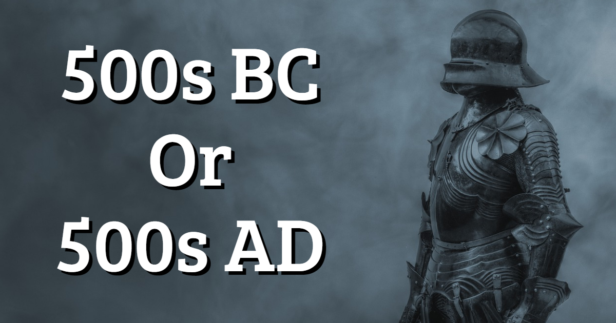 Quick Guess: 500s BC Or 500s AD? thumbnail