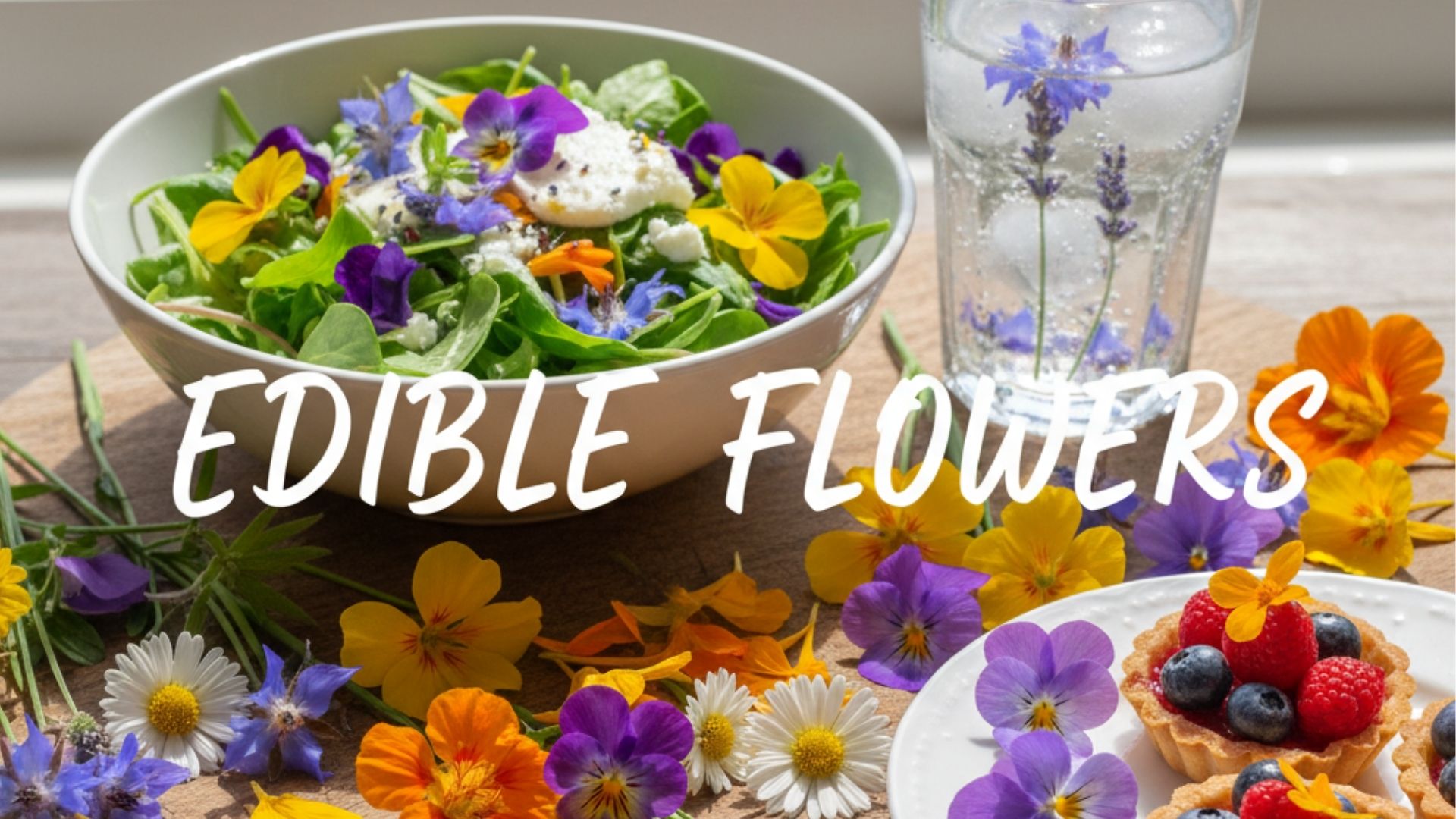 Bloom Your Knowledge: Discover the Secrets of Edible Flowers! thumbnail